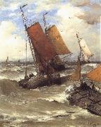 Terug van de Vischvangst Hendrik Willem Mesdag